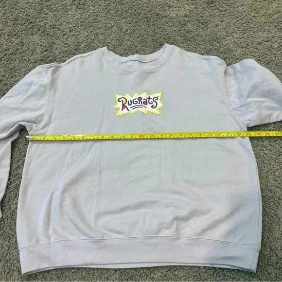 Women’s Nickelodeon Rugrats Pullover Sweatshirt Size XL light Purple - Picture 6 of 6